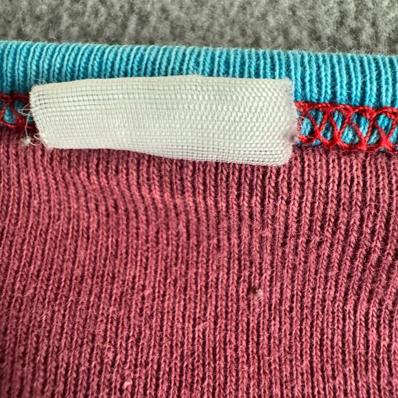 Vintage 90s Y2K Nepal? Embroidered Bohemian Long Sleeve Top No Tags M/L? - Picture 9 of 9